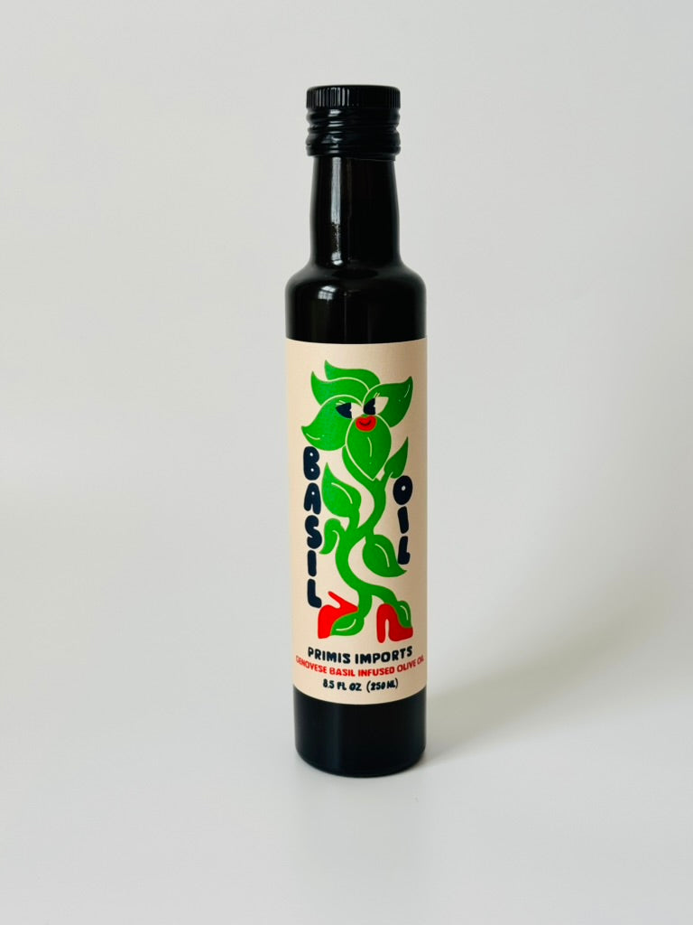 Genovese Basil Agrumato Olive Oil | Fresh & Herbaceous EVOO
