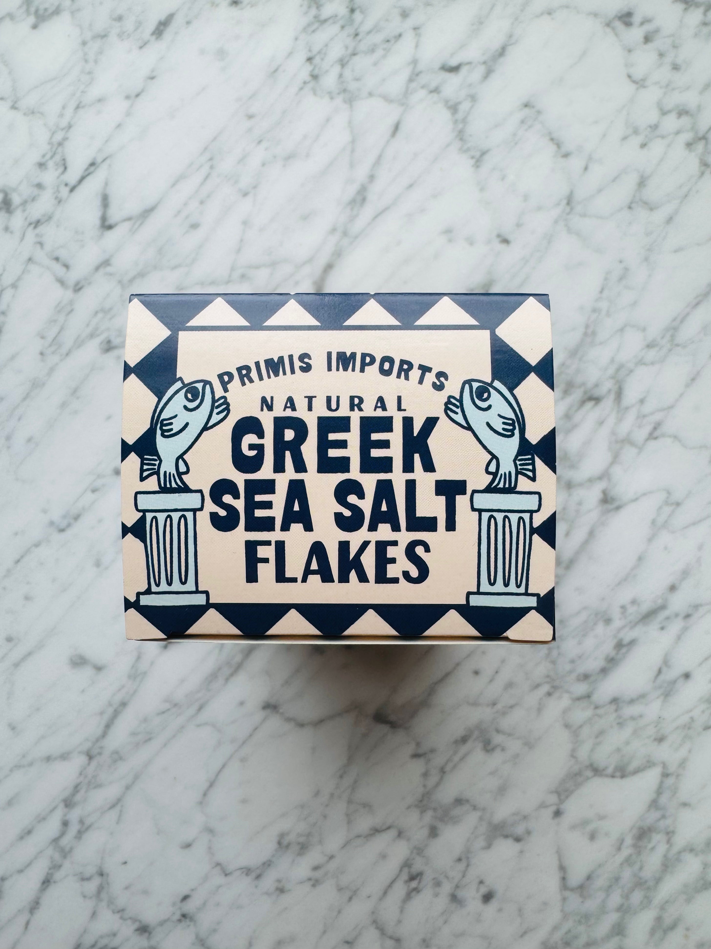 Top of Sea Salt Flakes Box