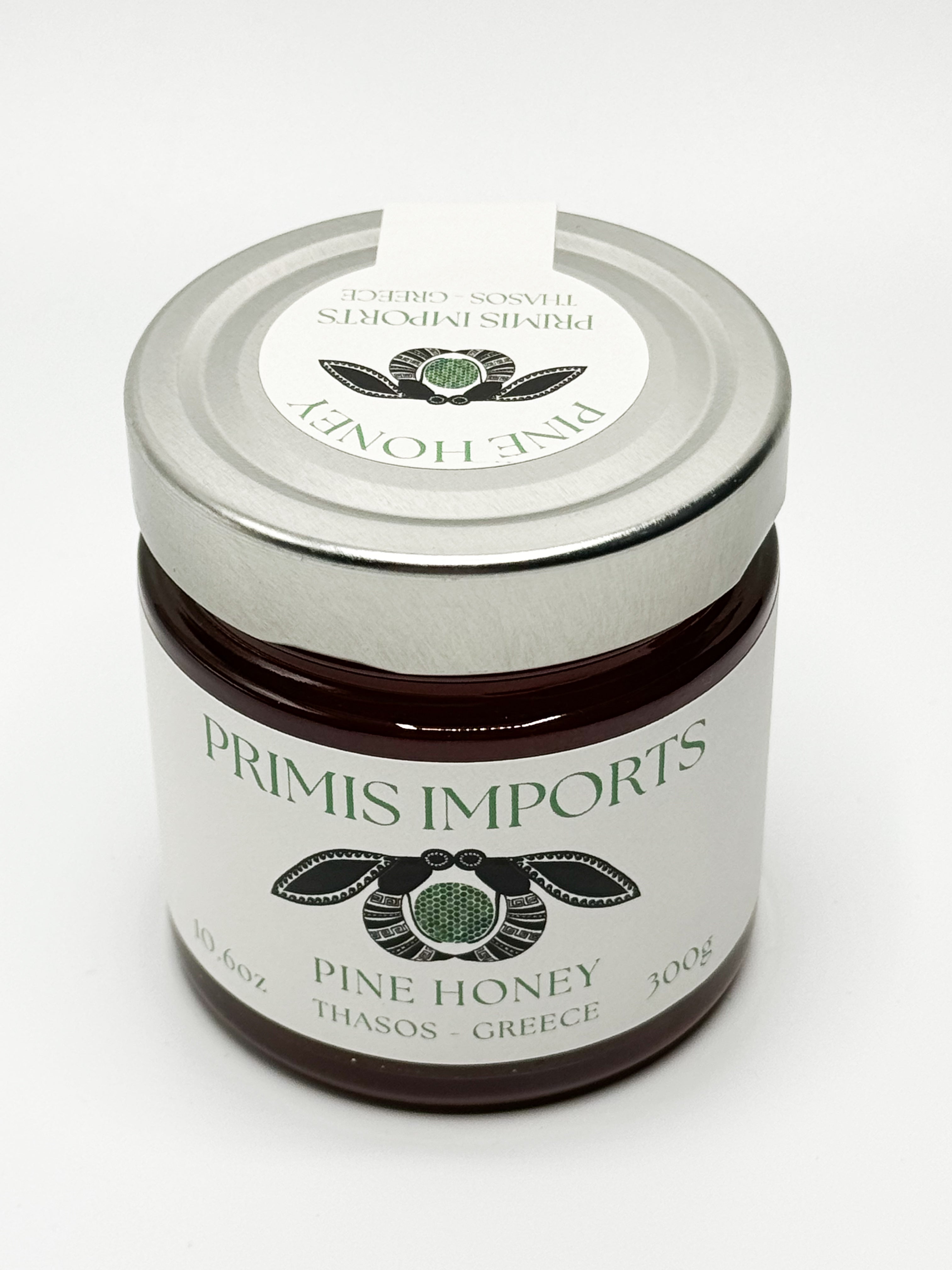 Greek Pine Honey | Raw Natural Honey from Thasos | Primis Imports