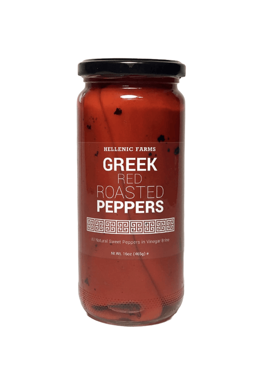Greek Roasted Red Peppers
